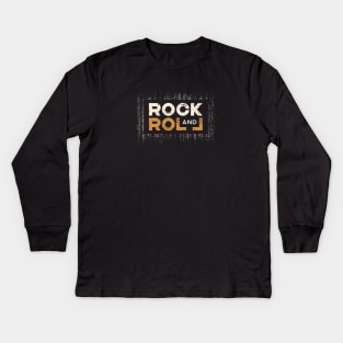 Rock and Roll Kids Long Sleeve T-Shirt